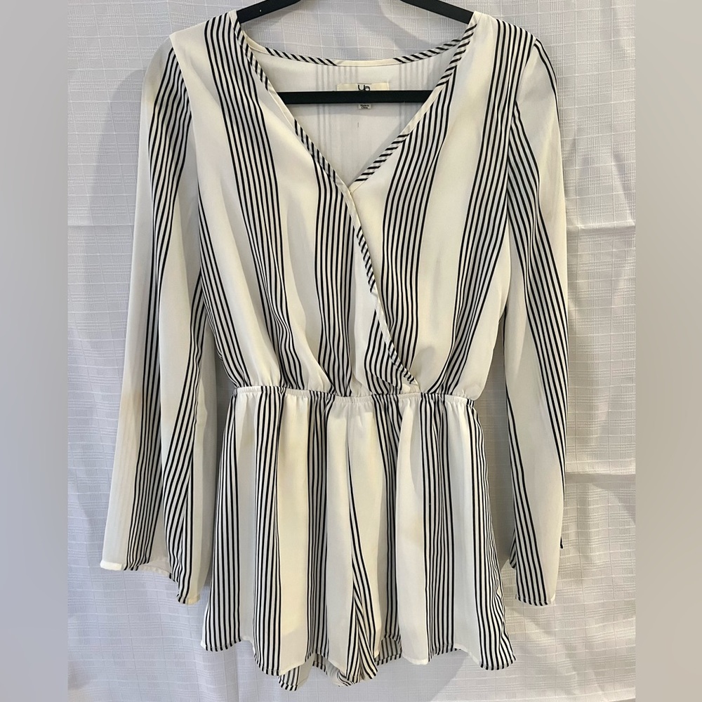 Striped Romper